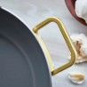 Voir la slide Tucci Collection Saltapasta Poêle Antiadhésive 29 cm Inox Mat 3 ply Do
