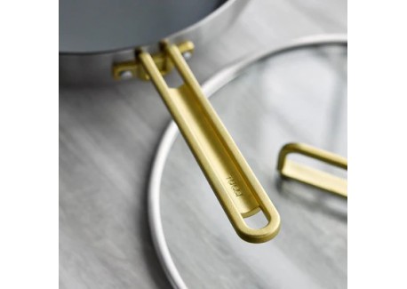 Tucci Collection Saltapasta Pan met Antiaanbaklaag 29 cm  RVS 3 Lagen