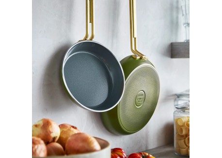 Tucci Collection Pannenset met Antiaanbaklaag 11-delig Mat Toscane Gro