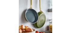 Tucci Collection Batterie de Cuisine Antiadhésive 11 pcs Vert Toscane