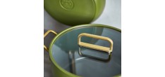 Tucci Collection Batterie de Cuisine Antiadhésive 11 pcs Vert Toscane