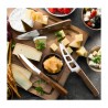 Voir la slide Cavina Set Couteaux à Fromage Lame Inox Manche Bois de Noyer 3 pcs 