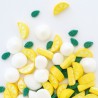Voir la slide Décors Sucrés pour Gâteaux Tarte Citron Meringuée Blanc Jaune Vert 30