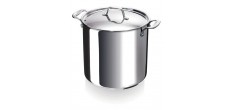 Chef Traiteur Marmite Inox Brillant 24 cm 10 L avec Couvercle 