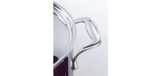 Chef Traiteur Marmite Inox Brillant 24 cm 10 L avec Couvercle 
