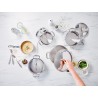 Zie dia Chef Traiteur Marmite met RVS deksel 24 cm 10 L