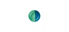 Joy Bol Blueberry Smoothie en Porcelaine Email Brillant Bleu et Vert 1
