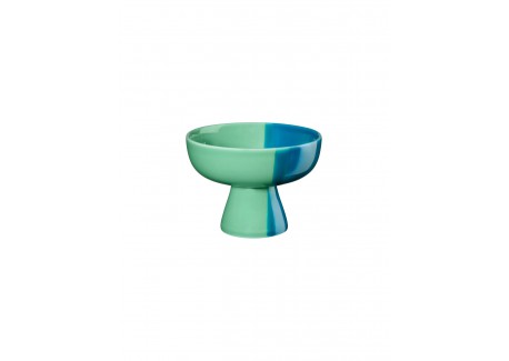 Joy Coupe à Glace Blueberry Smoothie Porcelaine Email Brillant Bleu Ve