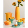 Zie dia Joy Ijskom Blueberry Smoothie Porseleinen Glanzend Blauw en Groen Glaz
