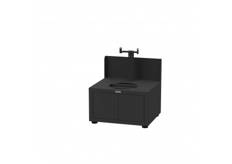 Meuble Cuisine Extérieure Barbecue Kamado Medium ou Large 80x70 cm Noi