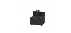 Meuble Cuisine Extérieure Barbecue Kamado Medium ou Large 80x70 cm Noi