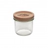 Zie dia Glazen Conserveerpot met Houten Deksel 255 ml