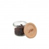 Zie dia Glazen Conserveerpot met Houten Deksel 255 ml