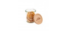 Glazen Conserveerpot met Houten Deksel 580 ml