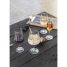 Zie dia Miovino Spritz-glazen 69 cl met steel + Glazen rietjes + Borstel (4 dl