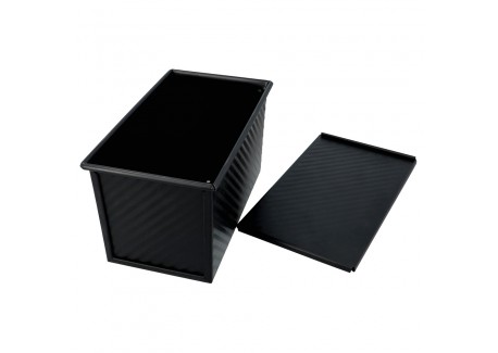 Bread Buddies Broodvorm met Antiaanbaklaag met Deksel 21x11,5 cm