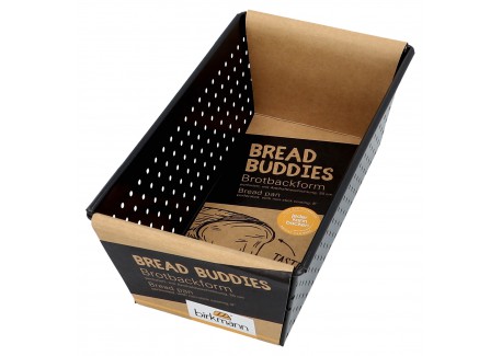 Bread Buddies Moule à Pain Perforé Acier Antiadhésif Rectangulaire 20x