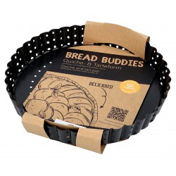 Bread Buddies Moule Geperforeerde Antiaanbak Taartvorm met Losse Bodem