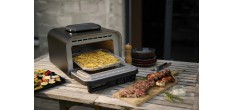 Elektrische Pizzaoven voor Binnen en Buitengebruik 400 °C Matzwart 45x