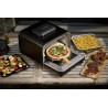 Zie dia Elektrische Pizzaoven voor Binnen en Buitengebruik 400 °C Matzwart 45x