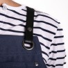 Zie dia Keukenschort N°438 Gerecycled Polyester Marineblauw