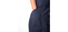 Keukenschort N°438 Gerecycled Polyester Marineblauw