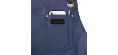 Keukenschort N°438 Gerecycled Polyester Marineblauw