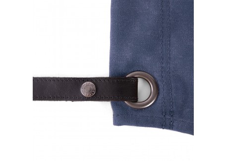 Keukenschort N°438 Gerecycled Polyester Marineblauw