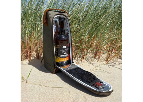 Wanderer Sac Isotherme pour 2 Bouteilles Vin ou Champagne Toile Enduit