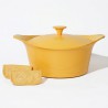 Zie dia Incroyable Antikleef Braadpan 24 cm Mango geel 4,5 l Limited Edition