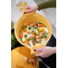 Zie dia Incroyable Antikleef Braadpan 24 cm Mango geel 4,5 l Limited Edition