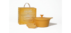 Incroyable Antikleef Braadpan 24 cm Mango geel 4,5 l Limited Edition