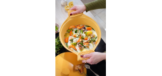 Incroyable Cocotte Anti-Adhésive 28 cm Jaune Mangue 7 l Édition Limité