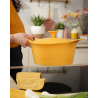 Voir la slide Incroyable Cocotte Anti-Adhésive 28 cm Jaune Mangue 7 l Édition Limité