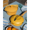 Zie dia Incroyable Antikleef Braadpan 28 cm Mango geel 7 l Limited Edition