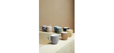 Hey Mug Message Gravé You are awesome Céramique Beige Mat 350 ml 