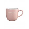 Voir la slide Hey Mug Message Gravé Addicted to you Céramique Rose Clair Mat 350 ml