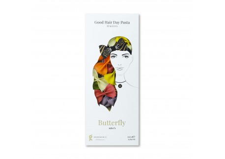 Pâtes Multicolores Farfallone Butterfly 1960's 500 g Good Hair Day Pas