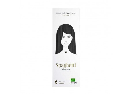 Bio Pasta Spaghetti alla Seppia 500 g Good Hair Day Pasta