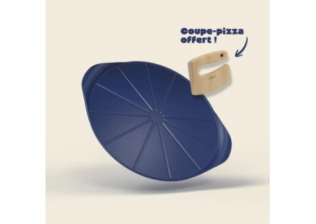 Formidable Ronde Antiaanbak Pizzaplaat voor Oven Bosbessenblauw 33 cm