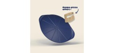 Formidable Ronde Antiaanbak Pizzaplaat voor Oven Bosbessenblauw 33 cm