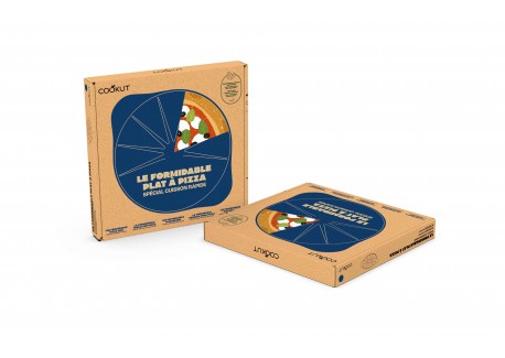 Formidable Plaque à Pizza Ronde Antiadhésive pour Four Bleu Myrtille 3