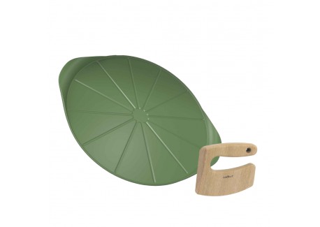 Formidable Ronde Antiaanbak Pizzaplaat voor Oven Varengroen 33 cm