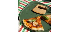 Formidable Ronde Antiaanbak Pizzaplaat voor Oven Varengroen 33 cm
