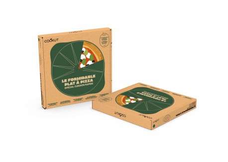 Formidable Ronde Antiaanbak Pizzaplaat voor Oven Varengroen 33 cm