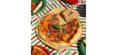 Formidable Ronde Antiaanbak Pizzaplaat voor Oven Mango geel 33 cm