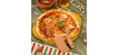 Formidable Ronde Antiaanbak Pizzaplaat voor Oven Mango geel 33 cm