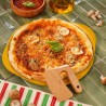 Zie dia Formidable Ronde Antiaanbak Pizzaplaat voor Oven Mango geel 33 cm