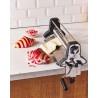 Voir la slide Laminoir Multi pâtes Manuel en Inox Réglable 20 Epaisseurs 34 cm 