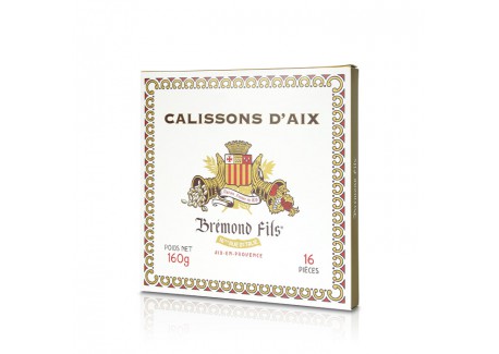 Calissons d'Aix-en-Provence 1830 Recette Traditionnelle 16 Pièces 160